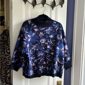 Ted Baker London Claudan Floral Jacquard Sweater